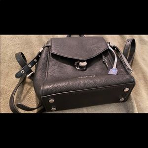 Black Michael kors backpack